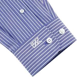  Cutter & Buck Long Sleeve Easy Care Pin Stripe Woven Shirt 