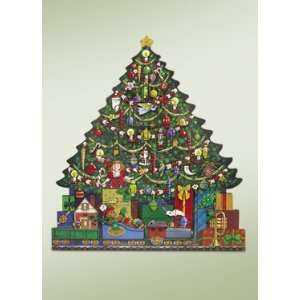   Calenders   Christmas Tree Advent Calender   AC02: Home & Kitchen