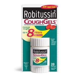 Robitussin Cough Gels 6 20 Count Packages Health 
