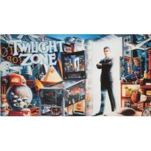  Rod Sterling Twilight Zone Pinball Game Mousepad Office 