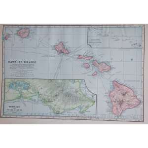  Miller Map of the Hawaiian Islands (1902)