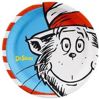 Dr Seuss Classic Book Characters 9 Lunch Plates 8 Pack