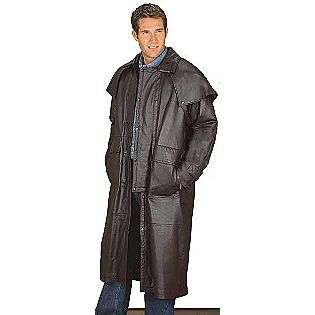 Mens Leather Duster Jacket  Excelled Clothing Mens Outerwear 