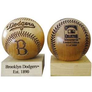  Grid Works L.A. Dodgers Engraved Wood Baseball