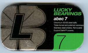 Lucky ABEC 7 Speedline Skateboard Bearings  
