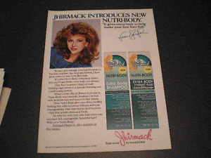 1983 Jhirmack Shampoo Ad Victoria Principal  