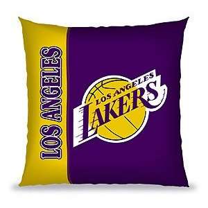  NBA Lakers Team Floor Vertical Stitch Pillow   Delivery 2 