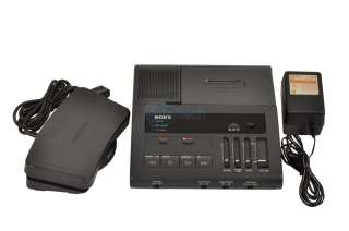 Sony BI 85 Standard Cassette Transcriber Dictator Recorder & FS 85 