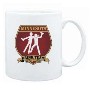   Minnesota Drink Team Sign   Drunks Shield  Mug State: Home & Kitchen