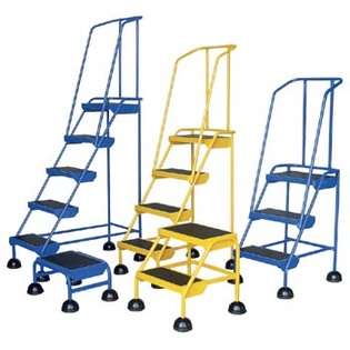   Commercial Spring Loaded Ladder, Number of Steps 1, Step Type Rubber
