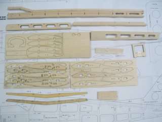 Interlocking parts the fuselage resulting in scale accuracy and ease 