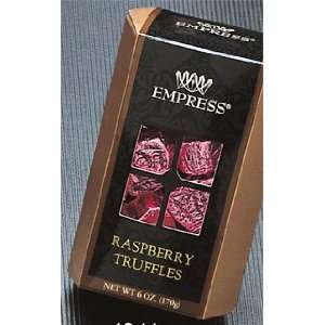 Raspberry Truffles in Hexagon Gift Pack Grocery & Gourmet Food