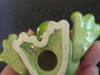 Goebel GREEN Funky FROG Figurine 35516 TMK 6 Toad  