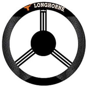  Texas Longhorns Ncaa Mesh Steering Wheel Cover: Sports 