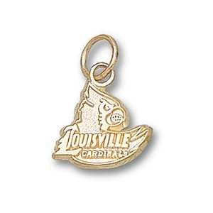   Louisville Cardinal Head Charm   Gold Plated Jewelry Sports
