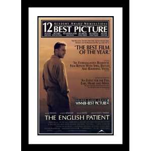 The English Patient 32x45 Framed and Double Matted Movie Poster 