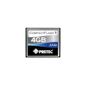  Pretec 4GB 233X UDMA Compact Flash Card: Electronics