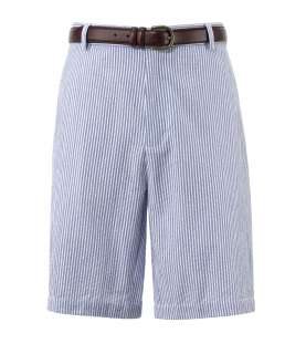Jos A Bank Mens Factory Store Seersucker Plain Front Shorts  
