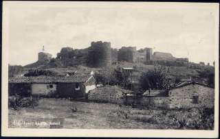 turkey, IZMIR, Kadife Kalesi, Castle (1940s) RPPC  
