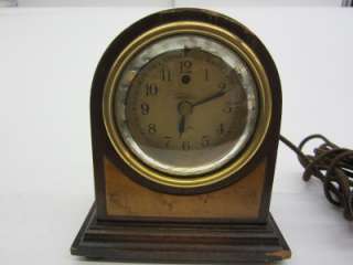 Warren Telechron Vintage Electric Clock Model M1~WORKING~REPAIRS 