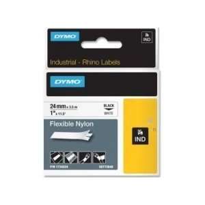  RHINO 1 White Flexible Nylon Labels Electronics