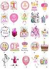 Girl 1st Birthday Address Labels Invitation Favors Tags Gift Buy 3 Get 