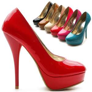 NEW Womens Shoes Platforms Classic High Heels Pumps Stiletto Multi 