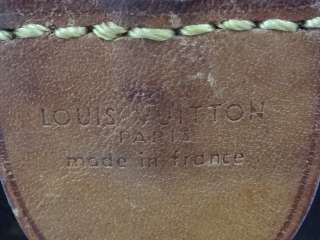 Vintage LOUIS VUITTON Sac Tricot Triangle M51450 No.76 Rare Handbag 