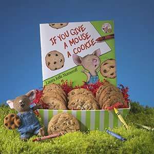 Give a Mouse a Cookie Gourmet Cookies Gift Basket  Kitchen 