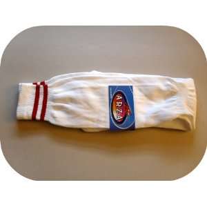  SOCCER SOCK (White and Red) NEW MENS SIZE LARGE 10 / 13 