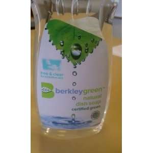  Berkley Green Natural Dish Soap Free & Clear for Sensative 