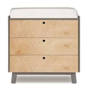  Oeuf Sparrow 3 Drawer Dresser, Gray Baby