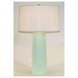   Green Hexagonal Robert Abbey Ceramic Table Lamp: Home Improvement