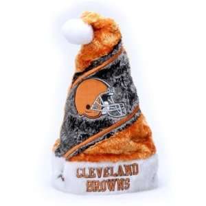   Browns Santa Claus Christmas Hat   NFL Football