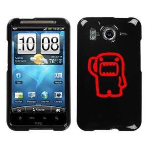  HTC INSPIRE 4G RED DOMO SALUTING ON A BLACK HARD CASE 