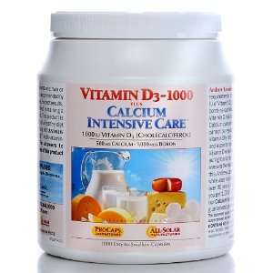  Andrew Lessman Vitamin D3 1000 plus Calcium Intensive Care 
