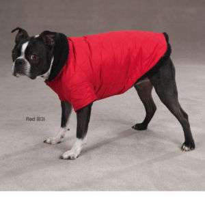 Zack & Zoey Quilted Thermal Sherpa Dog Coat Jacket XL  