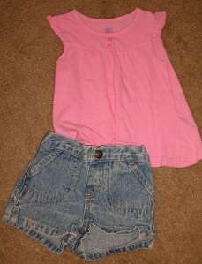 Girls Trendy Summer Clothes Lot Size 12 18 Months GYMBOREE TCP  