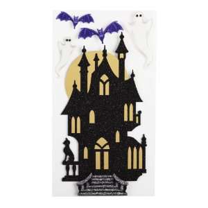 Jolees Boutique Parcel Dimensional Stickers, Haunted 