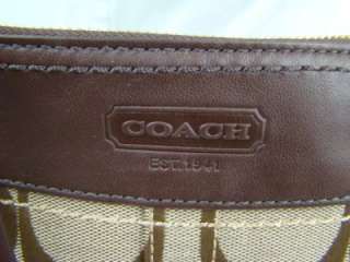 New COACH Signature Duffle Convertible Crossbody Bag 10402M Khaki 