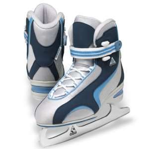 Jackson ST2200 Softec Classic Navy & Platinum Womens Figure Ice Skates 