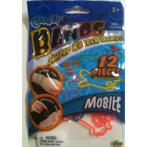  Googly Bands Shaped Rubber Bands   Mobile Toys & Games
