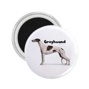  Greyhound Refrigerator Magnet