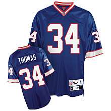 Reebok Buffalo Bills Thurman Thomas Premier Throwback Jersey    