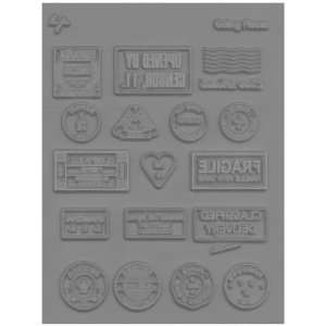   Lisa Pavelka 27231 Texture Stamp Going Places Arts, Crafts & Sewing