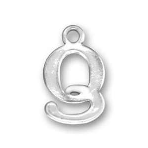   Initial Letter Q Alphabet Charm 19mm (1) Arts, Crafts & Sewing