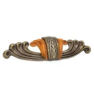  Bakelite Inspired Pull Antique Brass