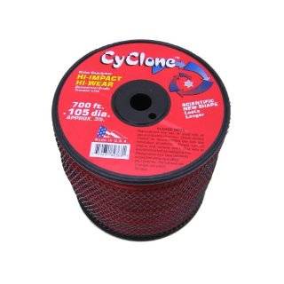   Pound Spool Commercial Grade 6 Blade Grass Trimmer Line, Red CY105S3 2