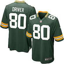 Youth Nike Green Bay Packers Donald Driver Game Team Color Jersey (8 