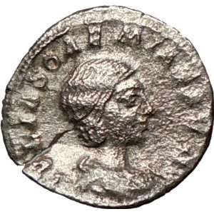   220AD Elagabalus Mother Ancient SILVER Roman Coin Venus w child